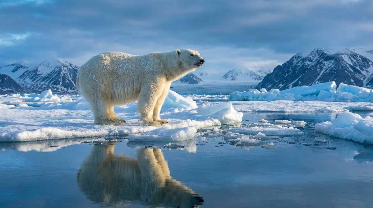 海角社区北极熊视频-冰川探险